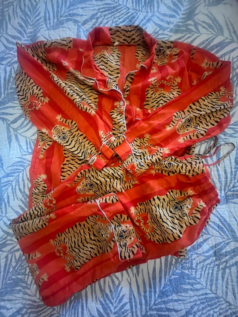 Tiger pajama set